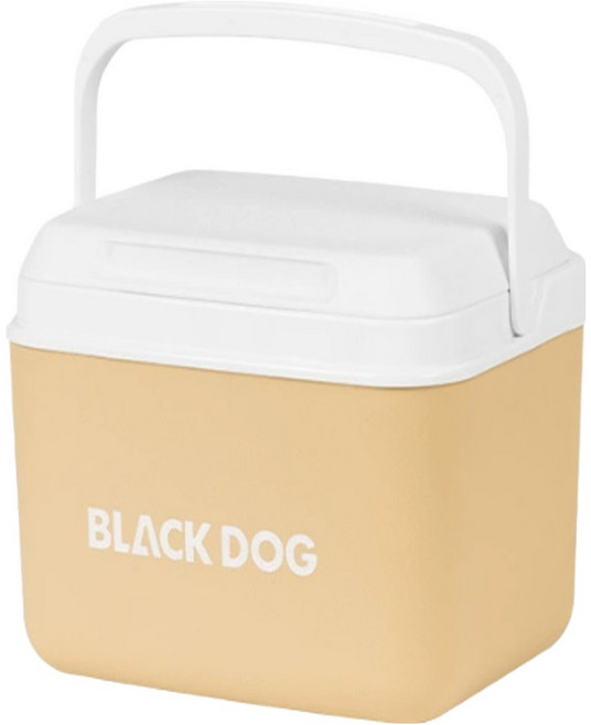 BLACK DOG 黑狗 雪絨野餐保冰桶, 摩卡慕斯, 5L