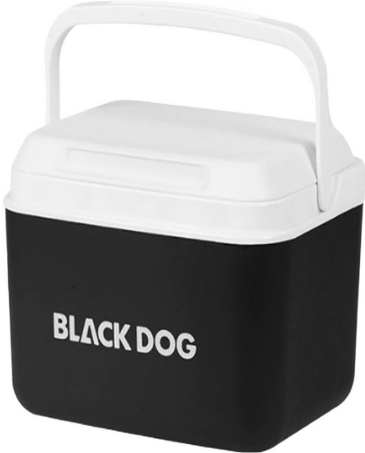 BLACK DOG 黑狗 雪絨野餐保冰桶, 夜幕黑, 5L