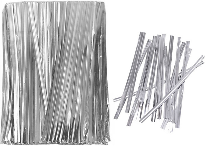 베이루 막대 타이 빵끈 800p, 실버, 1개