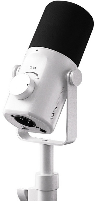 마타스튜디오 다이나믹 방송용 유튜브 녹음 USB 마이크, C300, 화이트