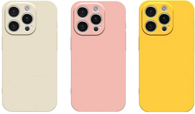 hottmall Soft Nine 全包覆矽膠手機殼 3入組