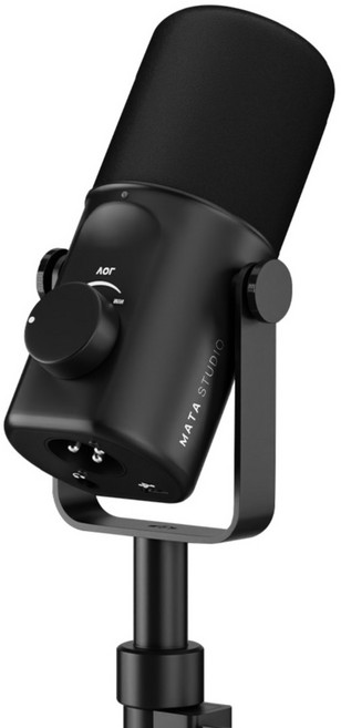 마타스튜디오 다이나믹 방송용 유튜브 녹음 USB 마이크, C300, 블랙