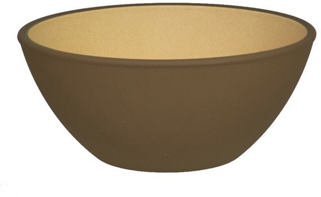 木紋抗菌湯碗/飯碗 日本製 600ml, 棕色, 1個