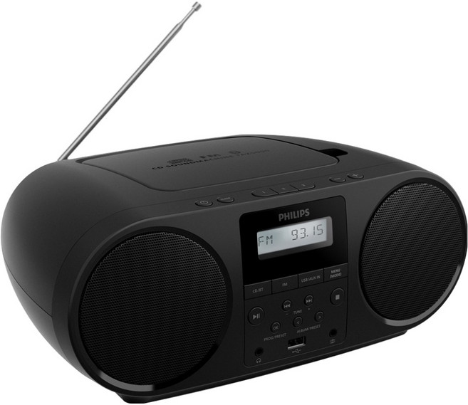 필립스 클래식 올인원 블루투스 CD 라디오 플레이어, TAZ5000