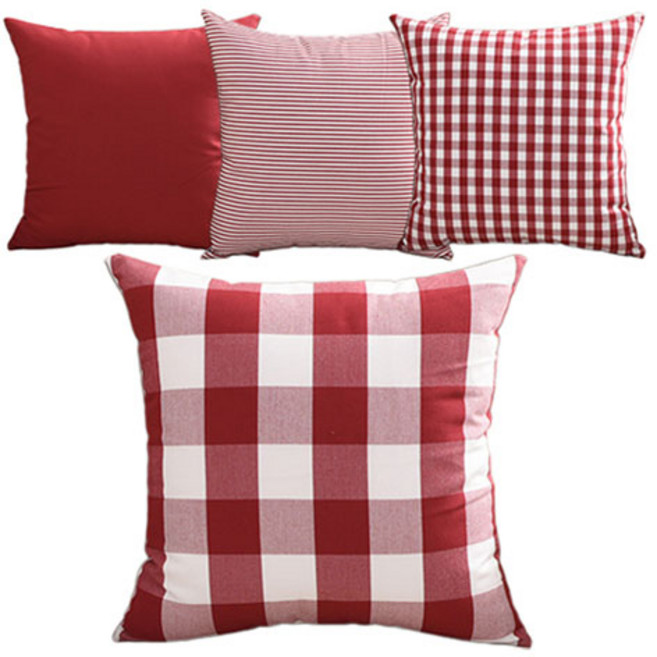 아리코 데일리 쿠션커버 4종 세트