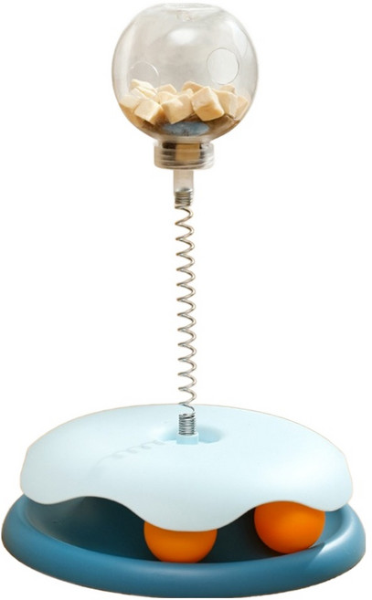 데이소이 고양이 볼 스프링 장난감 ONE SIZE, 01 블루, 1개