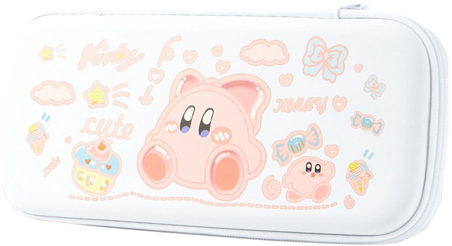 호후 루닉 닌텐도 스위치2 슬림 케이스 파우치, 별의 커비, 1개