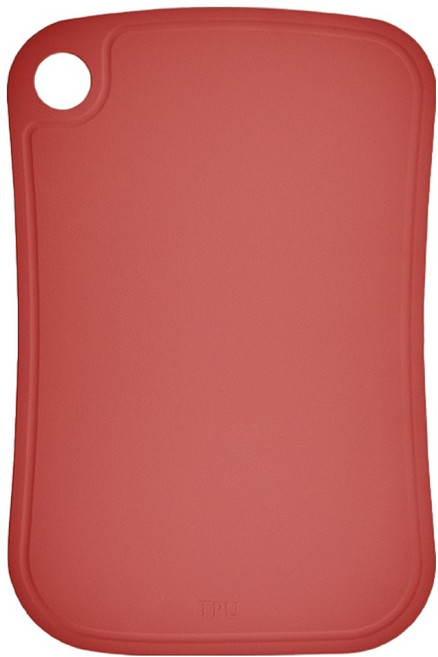 파르페 TPU 이유식 도마, 코랄레드, 1개