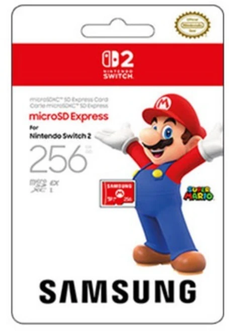 닌텐도 스위치2 마이크로 SD Express카드, 256GB, 1개 - 쿠팡