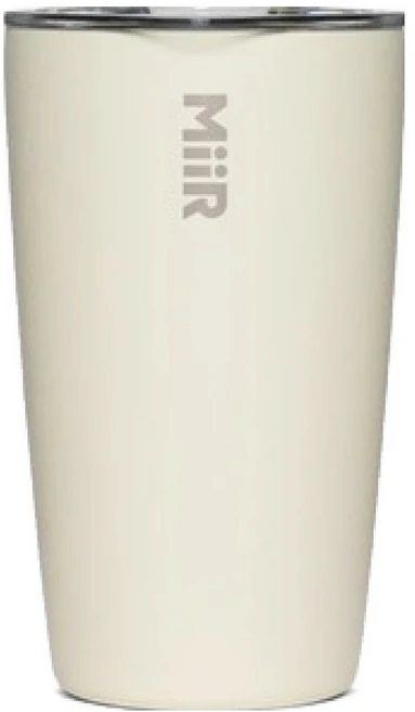MiiR 베큠 인슐레이티드 슬라이드 뚜껑 텀블러, 샌드스톤 화이트, 354ml, 1개 - 쿠팡