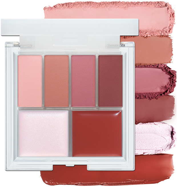 16브랜드 마이매거진 아이섀도우 멀티팔레트, 06 이태원핫빈티지룩, 1개