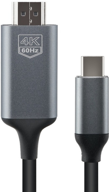 컴스 C타입 HDMI 컨버터 4K2K 60Hz 케이블 FW010, 1개