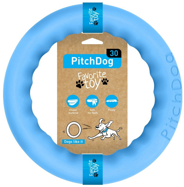 COLLAR 扣樂 PitchDog 寵物遊戲環, 水藍色, 1個