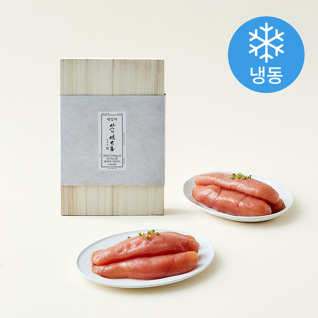 맛의명태자 대입자 명란 2개입 (냉동), 500g, 1개