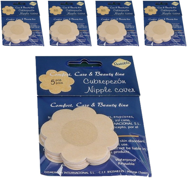 켈본 노출방지 니플패치 플라워, 50개