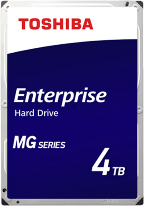 TOSHIBA 東芝 Enterprise 7200RPM CMR模式 512MB緩衝區 企業級硬碟, MG10ADA400E, 4TB
