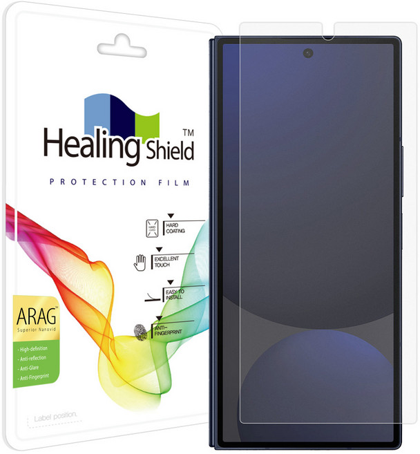 힐링쉴드 ARAG 고화질 저반사 외부액정 보호필름, 1개