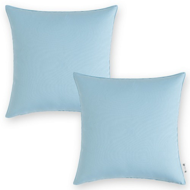 아리코 방수 컬러 쿠션커버 2p