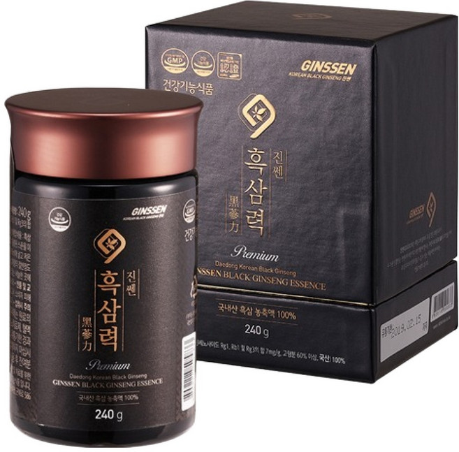DAEDONG KOREA GINSENG 黑蔘力濃縮液, 1個, 240g