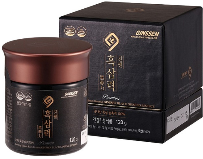DAEDONG KOREA GINSENG 黑蔘力濃縮液, 1個, 120g