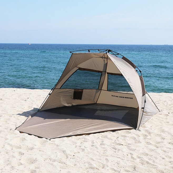 KOA 산토리니 비치쉘터 플러스 원터치 텐트, 탄, 3~4인용