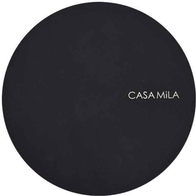 까사밀라 비비드 인덕션 매트 20cm, 올리브블랙, 1개