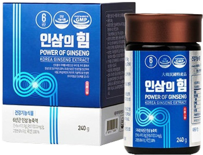 대동고려삼 인삼의 힘 농축액 + 쇼핑백, 240g, 1개
