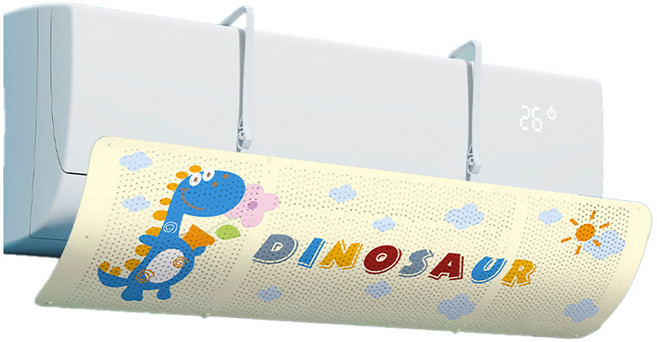 귀여운 캐릭터 에어컨 바람막이 공룡