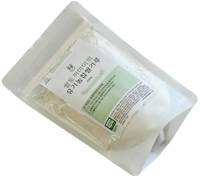 질마재농장 유기농 찹쌀가루 고운가루 1단계, 200g, 1개