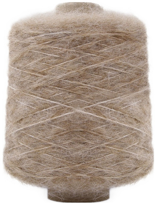 니뜨 베를린 소프트 모헤어 미니콘사 뜨개실 200g, 03 애쉬베이지, 1개