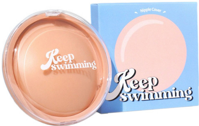 킵스위밍 수영브라캡 노글루 니플커버