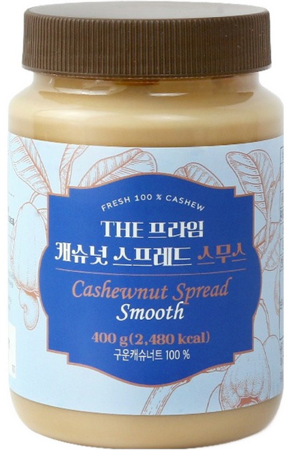 그린너트 더프라임 캐슈넛 스프레드 스무스, 400g, 1개