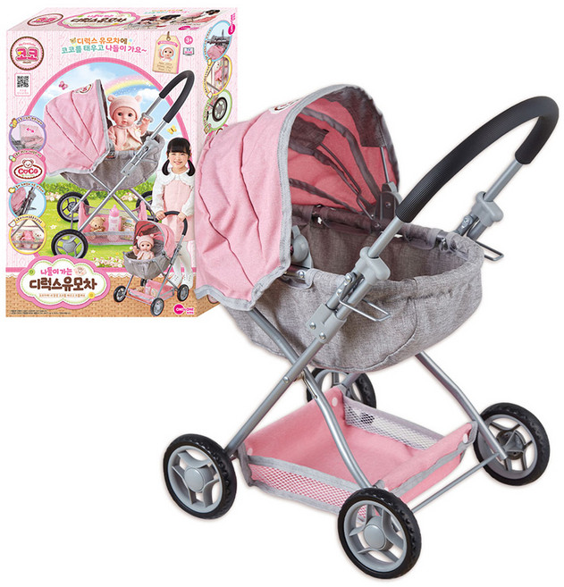 COCO mom 郊遊用豪華嬰兒推車, 1個, 混合色