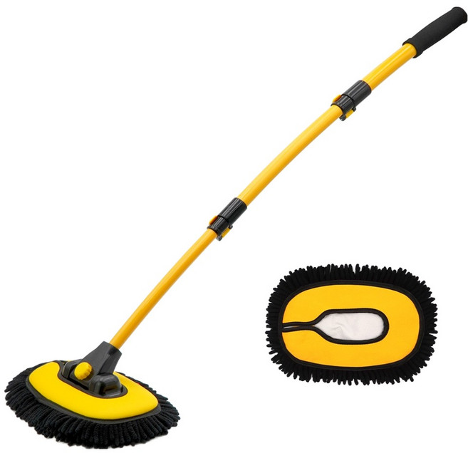 에이스피드 A68 세차밀대 H타입 본체 + 추가 걸레 세트, 1세트