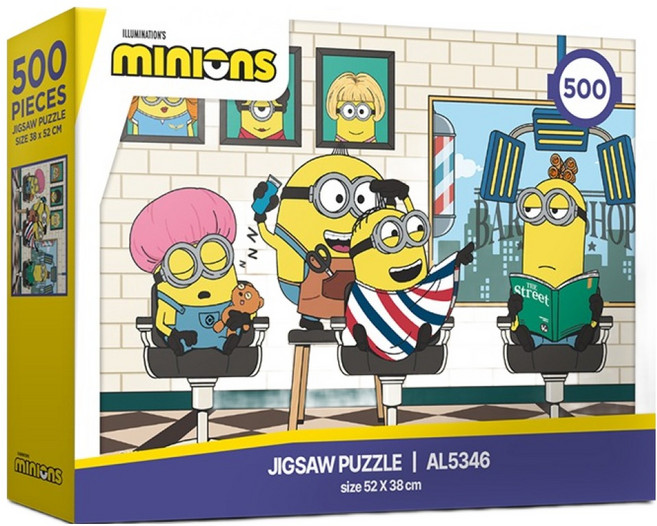 ALOC 미용실의 미니언즈 직소퍼즐, 1개, AL5346, 500조각