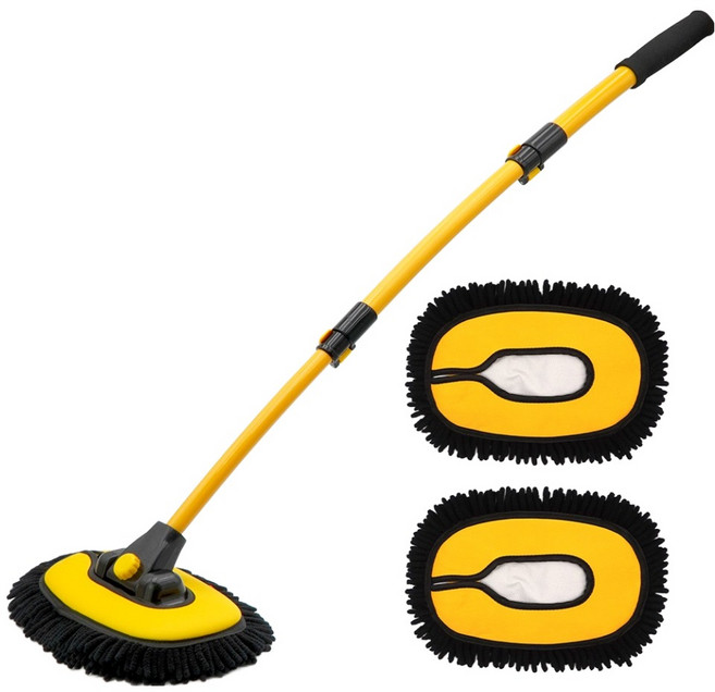 에이스피드 A68 세차밀대 H타입 본체 + 추가 걸레 2p 세트, 1세트