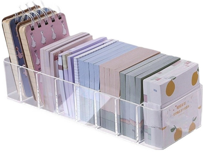 테일스타 공부자극템 포스트잇 케이스, 투명칸막이, 1개