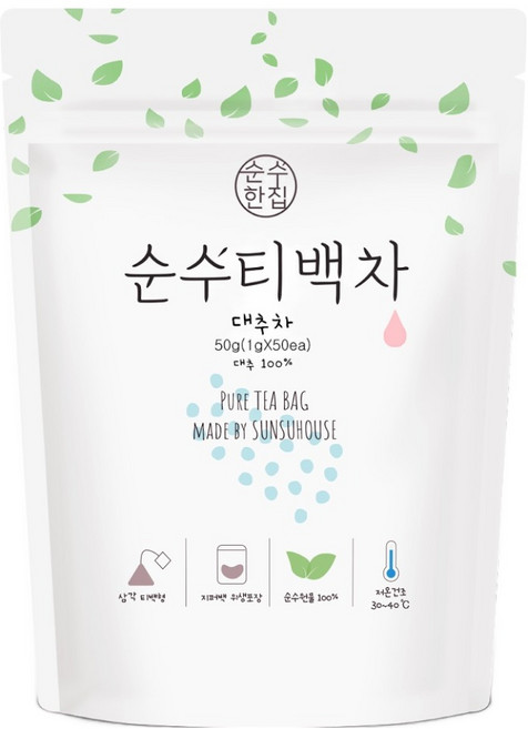 순수한집 대추차, 1g, 50개입, 1개