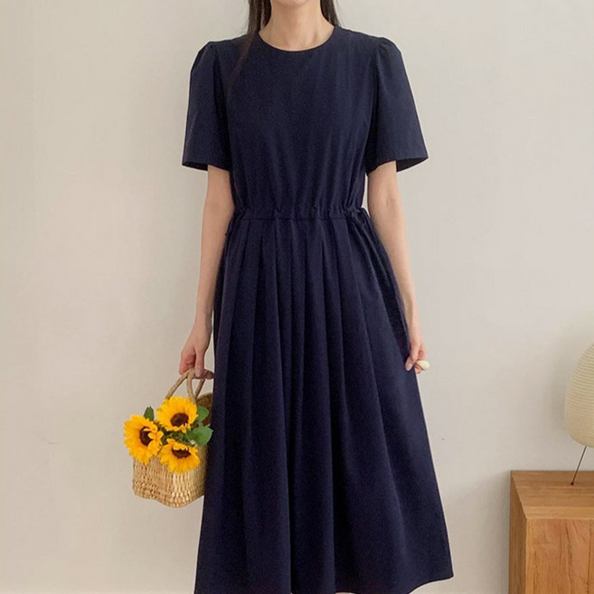 여성용 팡팡샵 C 스트링 무드 임산부 원피스