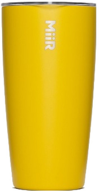 MiiR 베큠 인슐레이티드 텀블러 슬라이드 뚜껑, 하비스트 골드, 473ml, 1개