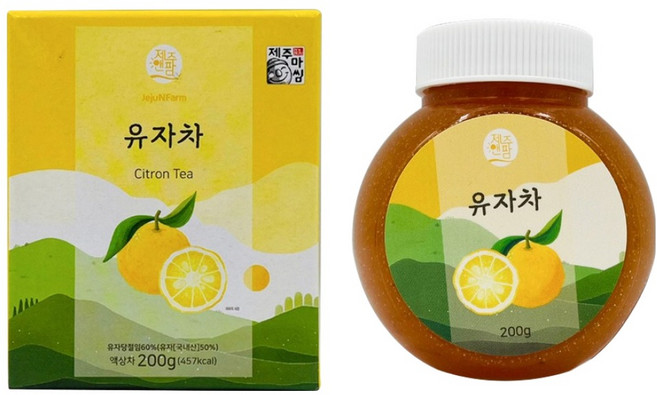 제주앤팜 유자차, 200g, 1개입, 1개