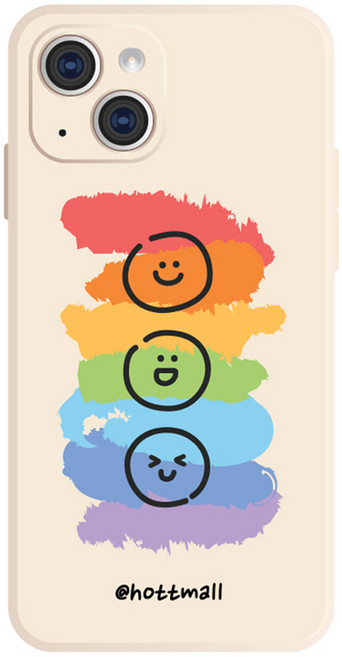 hottmall 微笑蠟筆手機殼