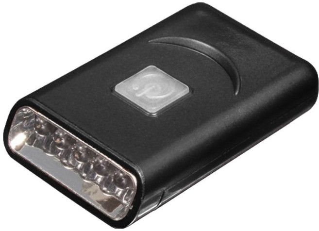 블랙울프 말랑젤리 클립형 충전식 캡라이트 모자 랜턴 SH-G016-5L, 블랙, 1개