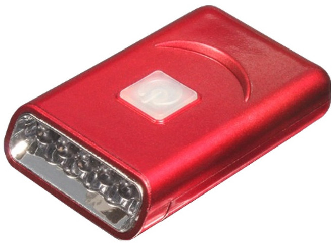 블랙울프 충전식 캡라이트 LED 헤드랜턴 SH-G016, 레드, 1개