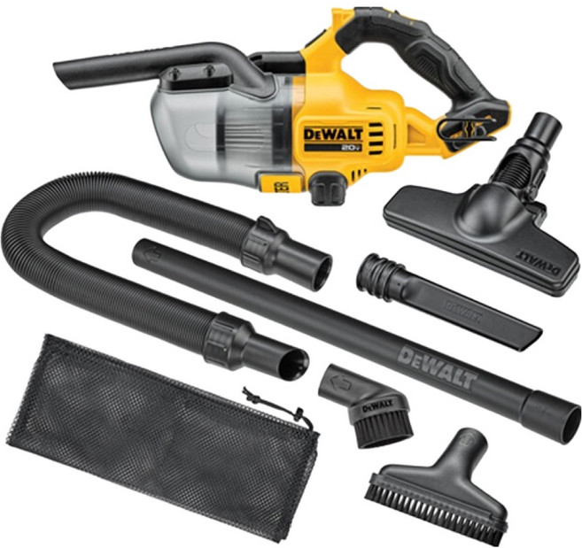 DEWALT 得偉 台灣公司貨 20V Max 手提式吸塵器空機 DCV501LN, 1個