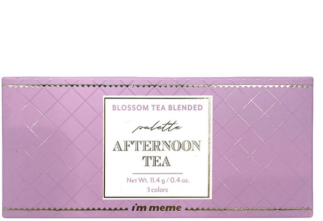 i'm meme 我愛茶系 腮紅盤, 煙燻玫瑰, 1個