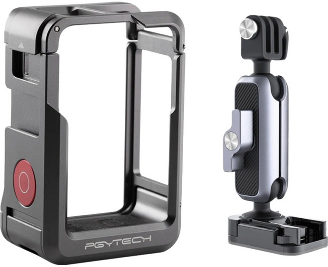 피지와이텍 오즈모 액션5 케이지 + 접착식 석션컵 키트 세트 P-58A-010+P-GM-126, 1세트