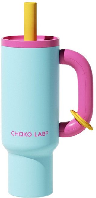 CHAKO LAB BAWANG 不鏽鋼隨行杯, 1個, 藍色, 1050ml