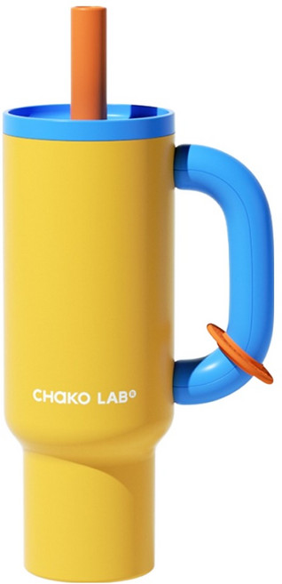 차코랩 바왕 텀블러, 옐로우, 1050ml, 1개