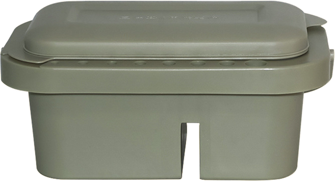 나홈 다용도 미술용 팔레트 물통, 그레이